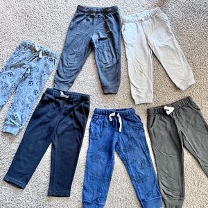 OshKosh 3T Little Kid Pull-On French Terry Joggers sweatpants, jumping beans